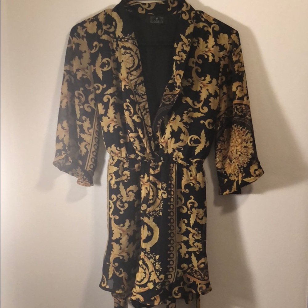Versace Inspired Romper